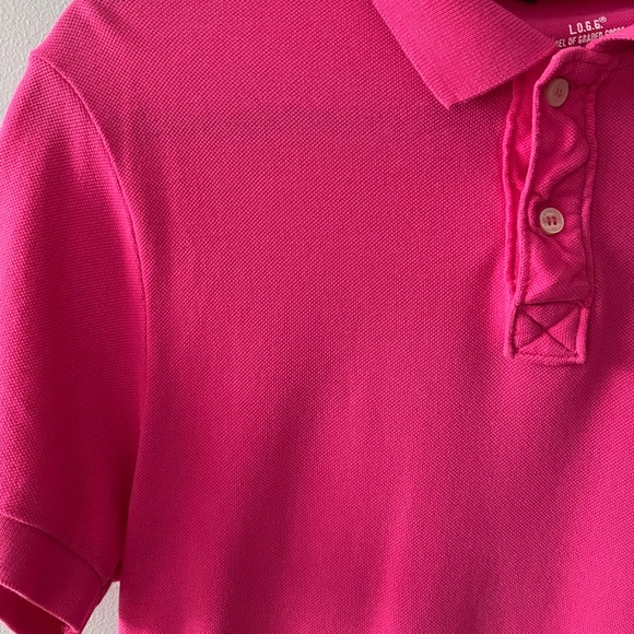 VINTAGE HOT PINK POLO - Ten years old, worn once. - Picture 3 of 5